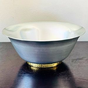 Vintage | Kensington by Lurelle Guild | Aluminum + Brass Bowl